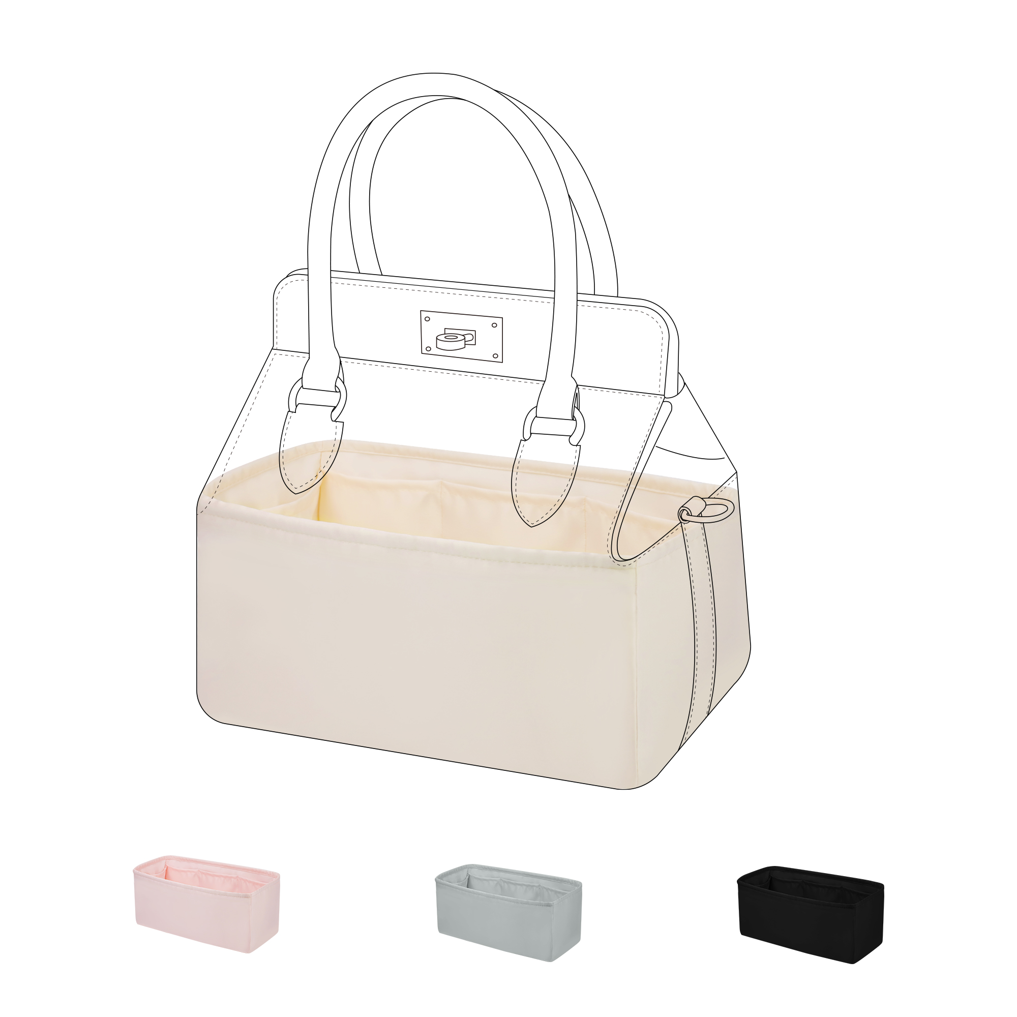Organizer do torebki DGAZ Silk – Luxury Bags Hermes recenzja i cena