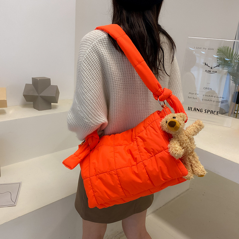 Zima dół bawełny kobiety messe – Luxury Bags Green recenzja i cena