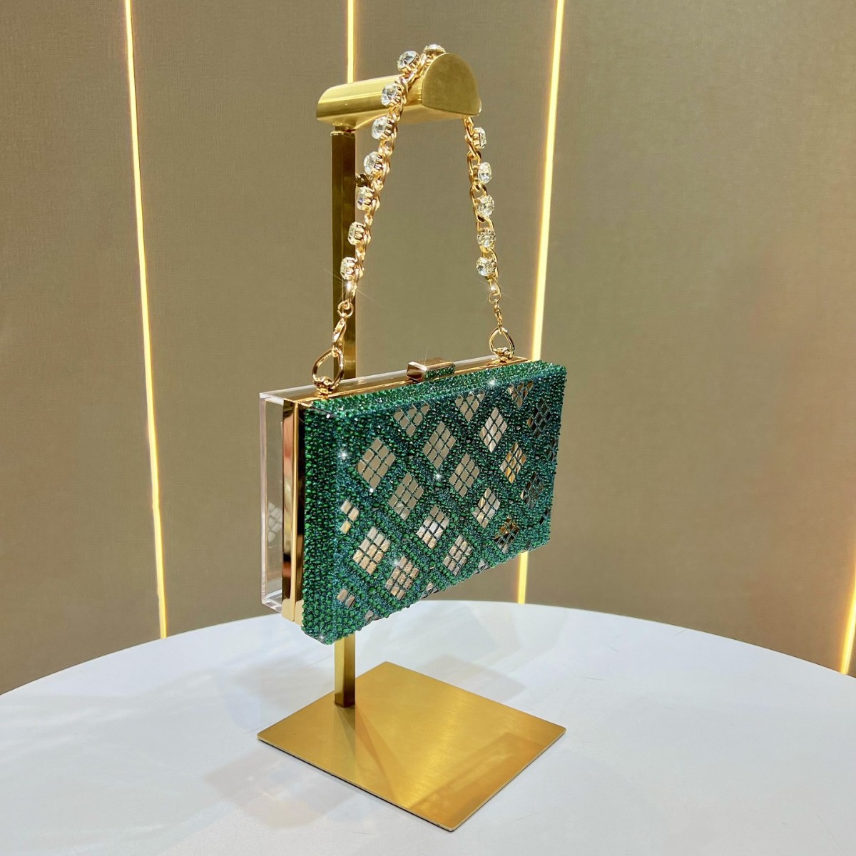 Szmaragdowozielona romboidalna – Luxury Bags Green recenzja i cena