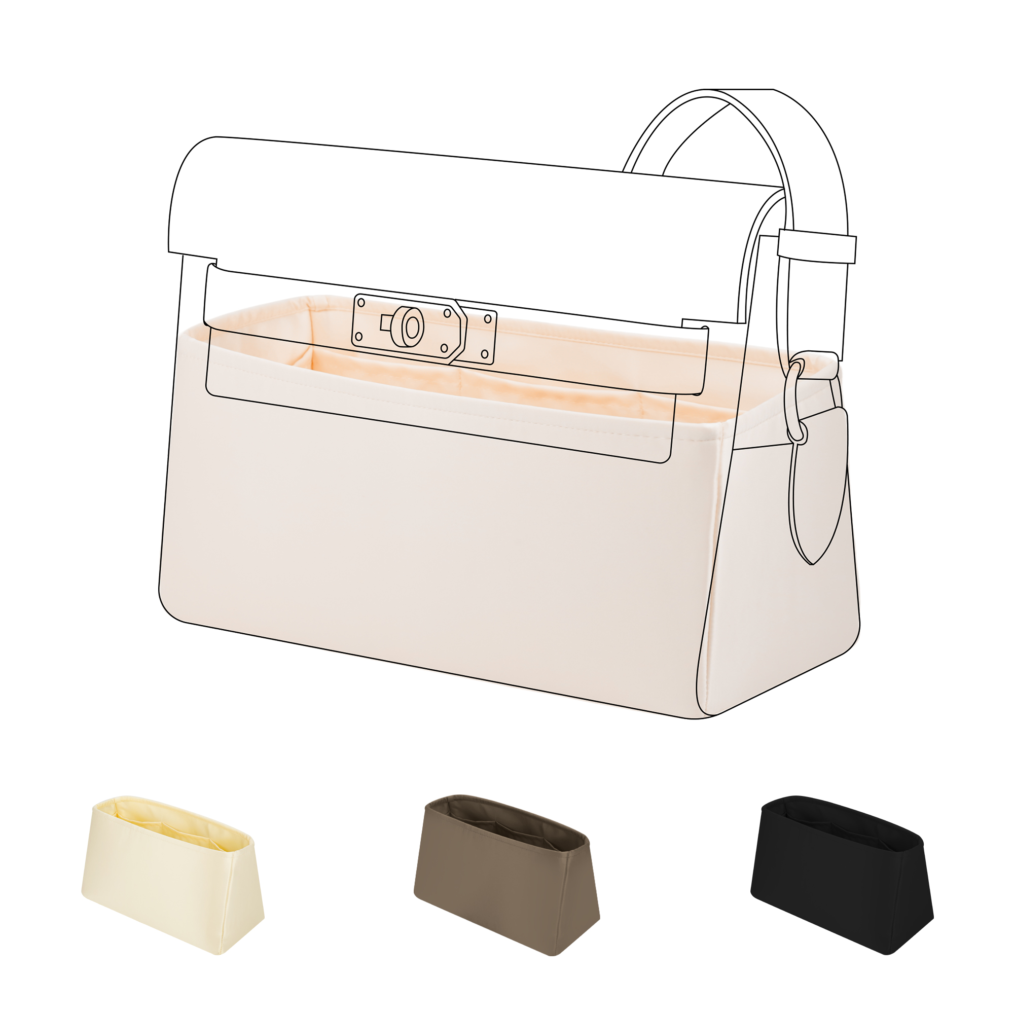 Organizer do torebki DGAZ Silk – Luxury Bags Hermes recenzja i cena