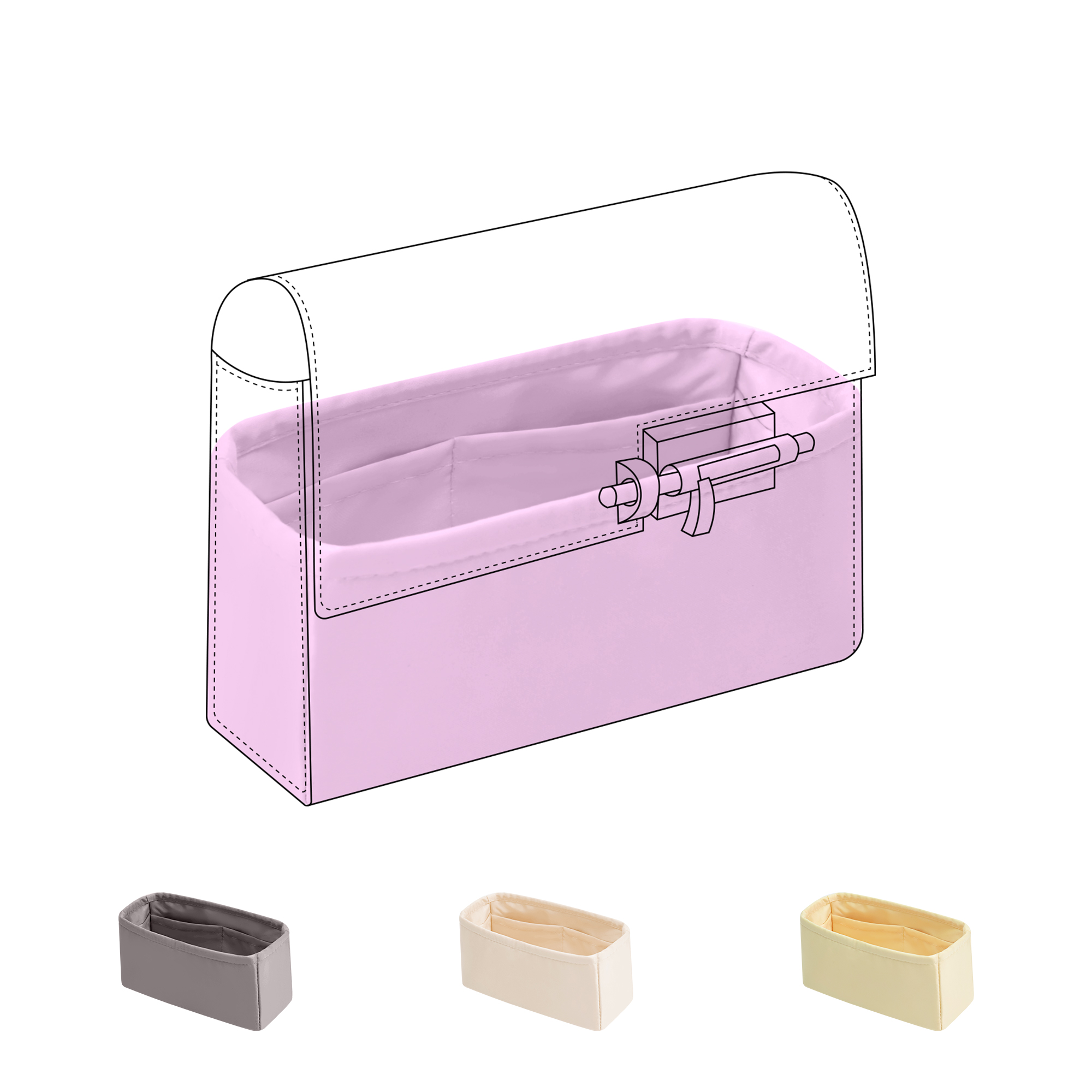 Organizer do torebki DGAZ Silk – Luxury Bags Hermes recenzja i cena