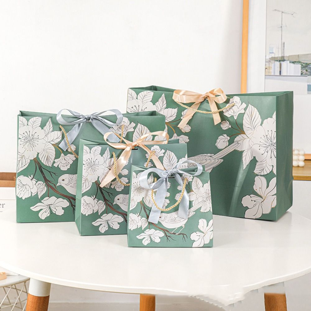 Zielona torba papierowa z uchw – Luxury Bags Green recenzja i cena
