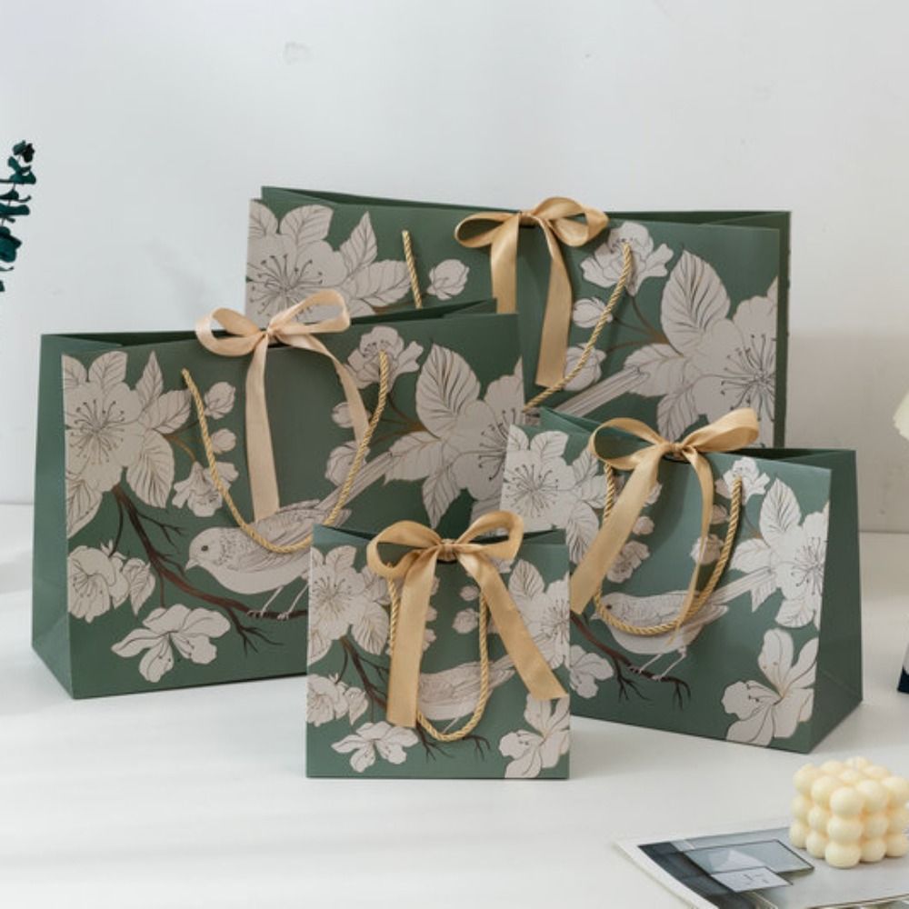 Zielona torba papierowa z uchw – Luxury Bags Green recenzja i cena
